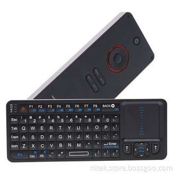Rii Mini I6 2.4G Keyboard with IR Universal Remote Controller for Mini PC, Android TV Box, TV Stick, Android Dongle